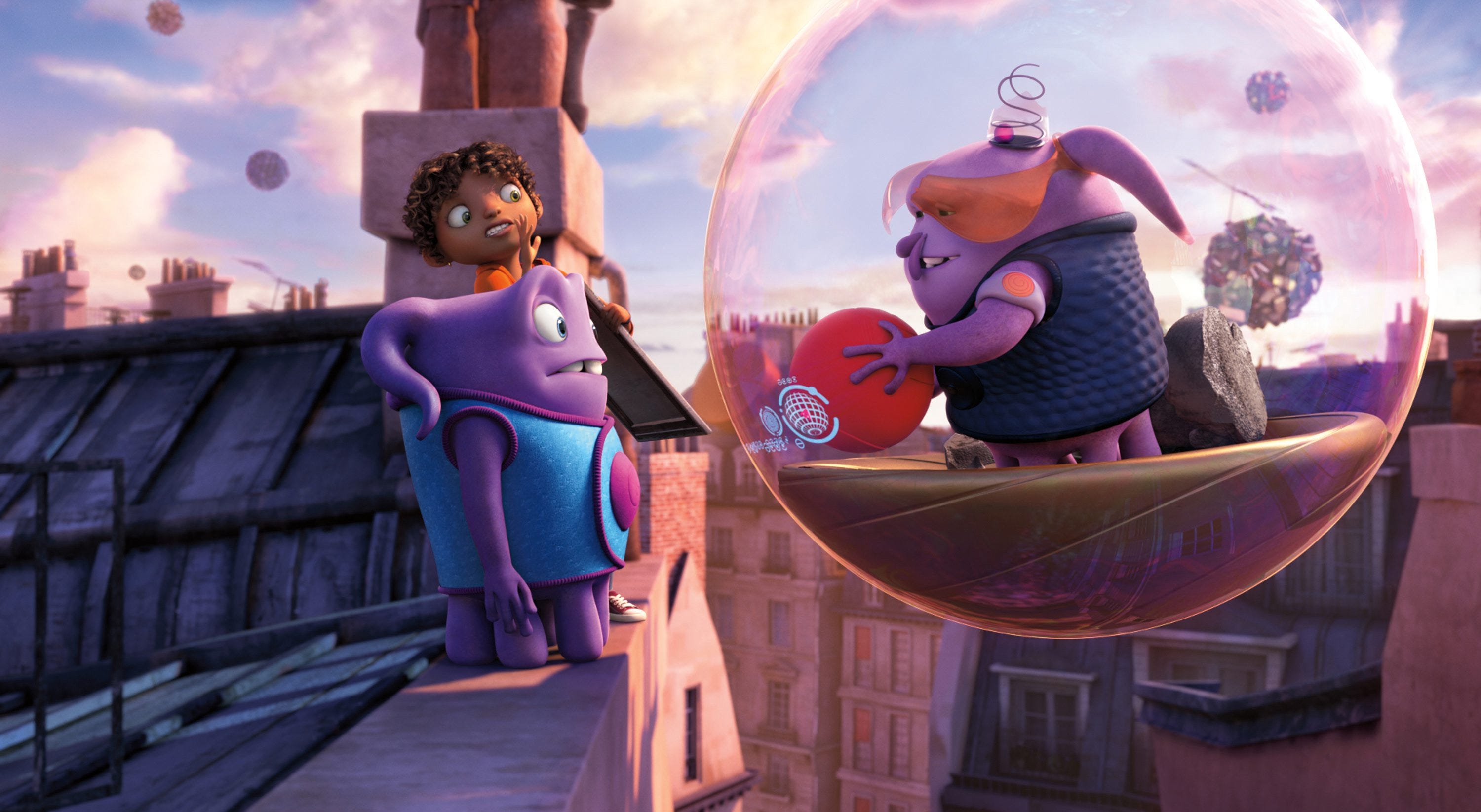 Another ET is out of place on Earth in 'Home' Another ET is out of place on Earth in 'Home'