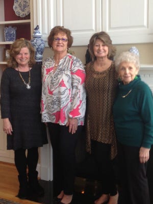 Co-hostesses for the March meeting of the Appomattox Garden Club were: Mary Ann Leftwich, Claire Haley, Cindy Blanks-Shearin and Cholly Easterling. CONTRIBUTED PHOTO