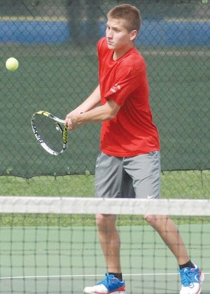 Morton senior Chandler Stimpert won the singles title at last season's Pekin Sectional.