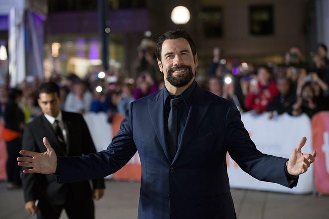 Actor John Travolta seen at the premiere of "The Forger" at Roy Thomson Hall during the 2014 Toronto International Film Festival on Sept. 12, 2014.