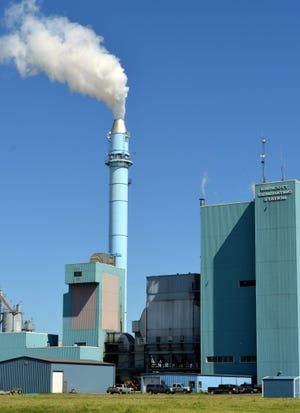 The MSCPA Endicott coal power plant in Litchfield. Don Reid photo