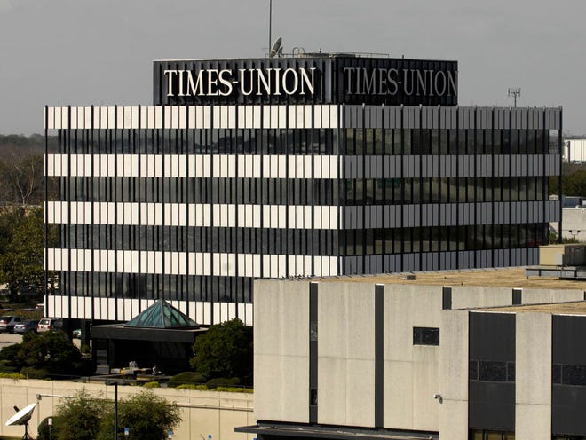 The Florida Times-Union newspaper building, 1 Riverside Avenue, Jacksonville.