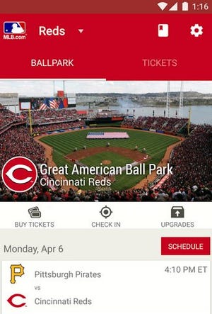 The MLB's Ballpark app offers an inside look at the league's stadiums.
