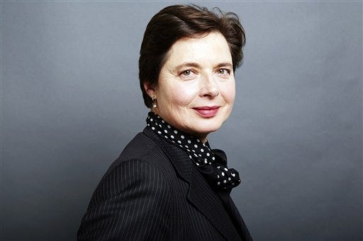 In this Dec. 5, 2013 file photo, Italian actress Isabella Rossellini poses for a portrait in New York. On Friday, April 10, 2015 it was announced that Rossellini will be the head of jury for Cannes Film Festival's Un Certain Regard competition (Photo by Dan Hallman/Invision/AP, File)