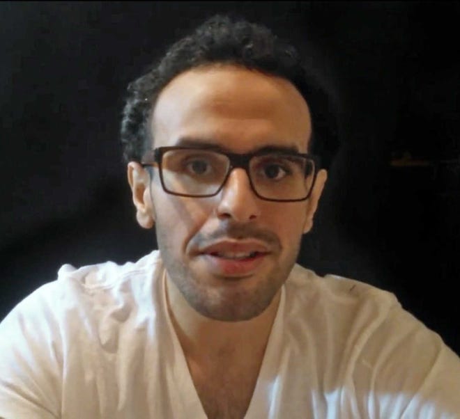 Mohamed Soltan is accused of joining an Islamist group.