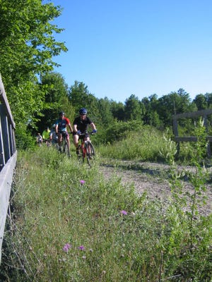 North Western State Trail will undergo construction this summer to improve 23 miles of trail between Alanson and Mackinaw City. Contributed