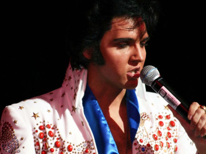Elvis tribute artist Donny Edwards will perform on the Flat Rock Playhouse Mainstage April 23-26.