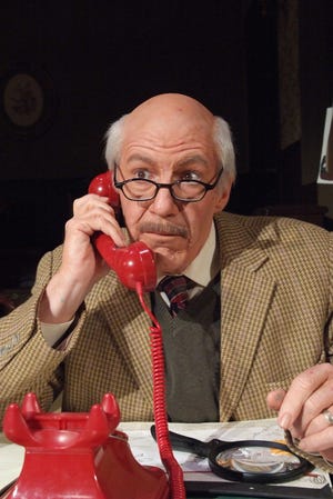 Tom Dugan portrays Simon Wiesenthal in a one-man show at the Zeiterion tonight.

COURTESY PHOTO