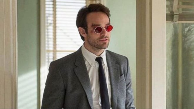 And did we mention Daredevil is played by a British guy?