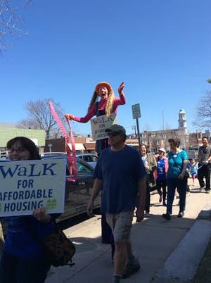 The Housing Corporation of Arlington held its 14th annual walk on Sunday, raising thousands of dollars for more affordable housing projects in Arlington and its homelessness prevention program. Wicked Local Photo/Heather Beasley Doyle