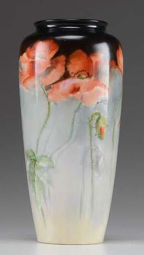This American Belleek vase would sell in the $75 to $150 range.