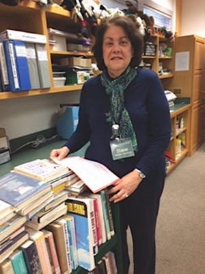 Diane Lake of Blakeslee worked her way from volunteer to volunteer coordinator in six months at the Clymer Library.

Photo provided
