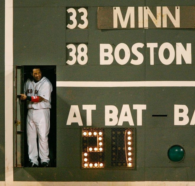 No player loved to disappear into the Green Monster scoreboard at various moments throughout games more than former Sox outfielder Manny Ramirez. This Saturday, April 25, fans can see inside the legendary scoreboard when the Red Sox host their free open house from 10 a.m. to 6 p.m.