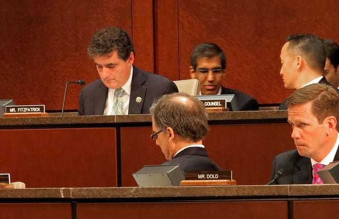 Congressman Mike Fitzpatrick chairs a terrorism financing hearing in Washington, D.C.