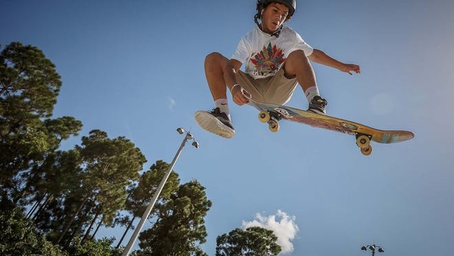 Jupiter Skate Park hosts skateboard competition. Thomas Cordy / The Palm Beach Post