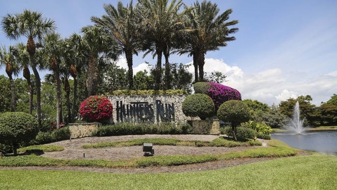 With three golf courses, 21 tennis courts, a community pool and a variety of social events, clubs and golf and tennis tournaments, Hunters Run offers all the best in country club living. Bruce R. Bennett / The Palm Beach Post
