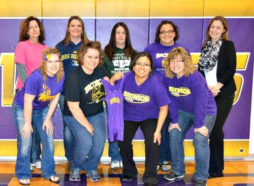 The Bronson Viking youth wrestling moms will take on the moms from the Union City youth program in a fundraiser May 2.



COURTESY PHOTO