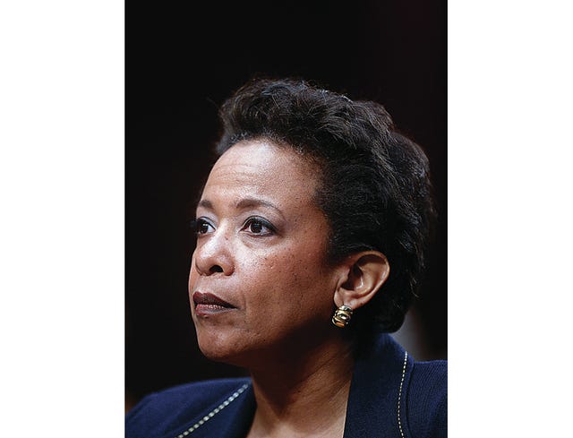 U.S. Attorney for the Eastern District of New York Loretta Lynch testifies during a confirmation hearing before the Senate Judiciary Committee on Jan. 28, in Washington, D.C. Loretta Lynch made history Monday as she became the nation’s first female African-American attorney general, who now must confront a litany of legal, political and management challenges. Olivier Douliery/Abaca Press/TNS