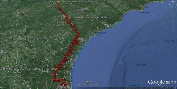 South Carolina DOT grants pipeline company access to land