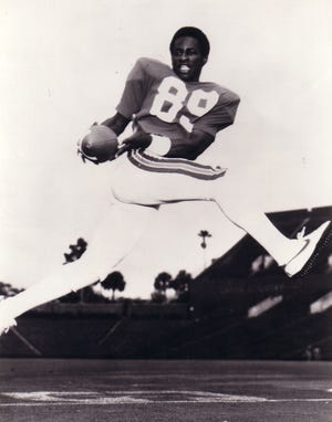 Wes Chandler played 11 NFL seasons for three franchises, compiling 559 receptions for 8,966 yards and 56 touchdowns. He was named to the Pro Bowl four times, three as a member of the San Diego Chargers.