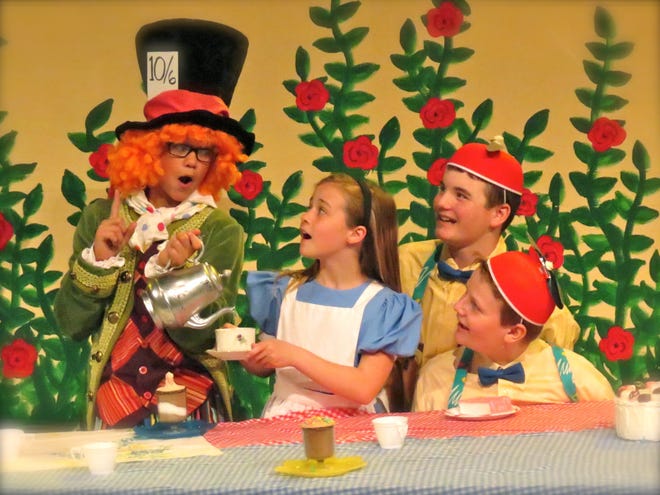 The middle schools of West Ottawa will present the musical "Disney's Alice in Wonderland Jr." this weekend. Contributed