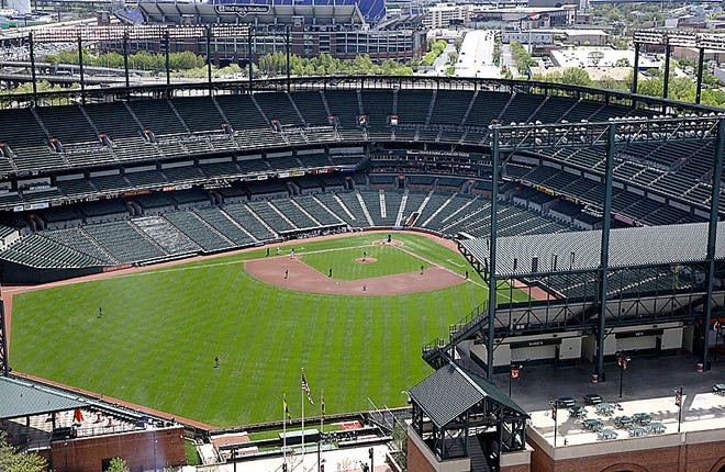 The Chicago White Sox and Baltimore Orioles play a baseball game on Wednesday in Baltimore. The game was played in an empty Oriole Park at Camden Yards amid unrest in Baltimore over the death of Freddie Gray at the hands of police. The Orioles won 8-2.