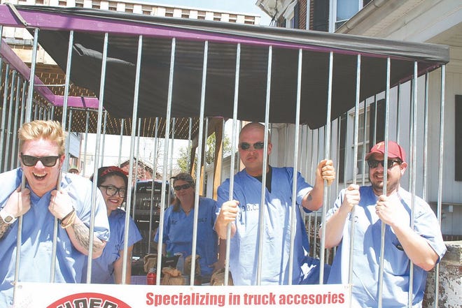 WAYZ radio personalities AJ, Krystle, Nicole, Tiny and JD spent four hours in jail Saturday, waiting for the public to choose the Most Wanted DJ through their monetary votes. The money benefitted Grandma’s Mission Angels, a new organization with the motto “Lifting Hearts with Helping Hands”.