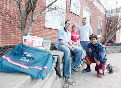 Photo by Daniel Freel/New Jersey Herald  Newton Postal Office employees will be participating in the May 9 letter carrier food drive.