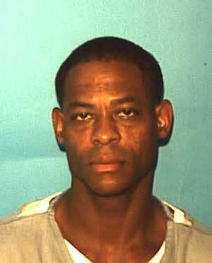 Derrick R. Allen's Florida Department of Corrections photo. He was released in 2013 following a 2004 aggravated battery conviction. He had a lengthy criminal record. Wednesday he crashed and died after fleeing his apartment where he was a suspect in the stabbing death of his girlfriend, Shelly Labine.