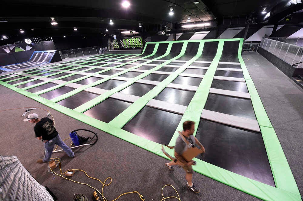 AirStrike trampoline park set to open soon in former home of Augusta ice skating rink