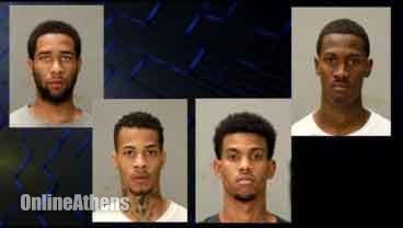 Four men in their early 20s were charged with battery and reckless conduct, among other things.