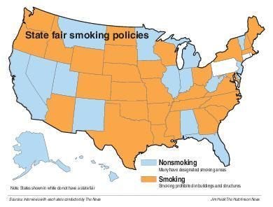 State Fair smoking