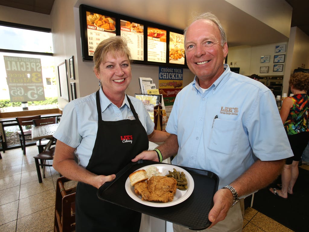 John and Susie Stilwell named top franchisee in nation by Lee's restaurants