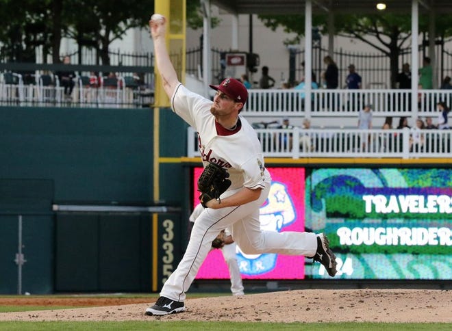 PITCHER ALEC ASHER, a former Lakeland High School and Polk State College star, pitches for the Frisco Rough Riders. Asher discovered he had torn the ulnar collateral ligament in his right elbow, and he had what's commonly known as Tommy John surgery — named for the former Los Angeles Dodgers pitcher who was the first to have the revolutionary procedure done in 1974.