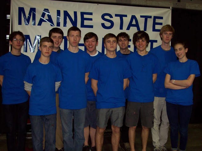 On Tuesday, April 14, the Kennebunk High School Math Team traveled to the Cross Insurance Center in Bangor to compete in the Maine State Math Meet.

Courtesy photo