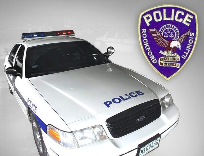 -



-Gary L. Carlson/Rockford Register StarRockford police cars sit under the PSB Wednesday.