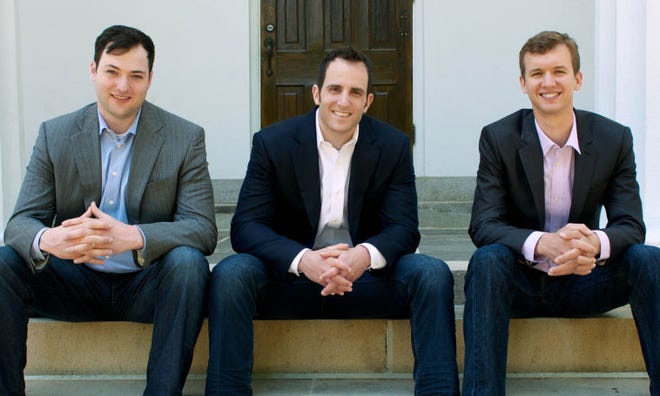 The College Transitions Team (from left): Dave Bergman, Andrew Belasco and Michael Trivette.