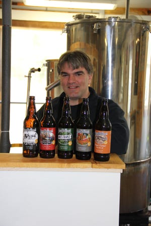 Goodfellow's Brewing Co. founder John Goodfellow has crafted a variety of five beers, which are available now at local liquor stores. Matt Ferreira/The Gazette