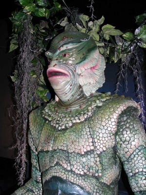 Potter's Wax Museum unveiled its latest figure The Creature from the Black Lagoon, aka The Gill-man, May 18 at the Corazon Cinema and Cafe.