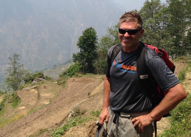 Greg Davenport of Shelby was part of a rapid response team from NYC Medics that brought aid to remote villages in Nepal. Davenport also work in Vanuatu after the cyclone.