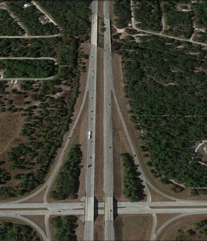 Interstate 75 at the Sumter Boulevard interchange in North Port.