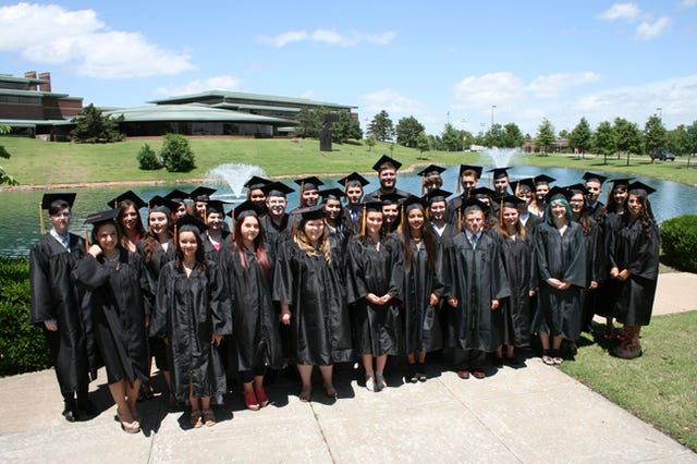 Oklahoma Connections Academy, a tuition-free online public school serving students statewide in grades K-12, graduated 45 seniors on May 17 at the Greenwood Cultural Center in Tulsa.