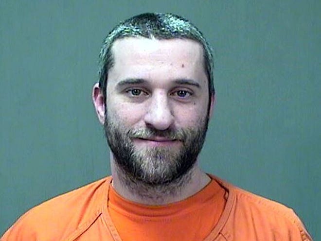In this Dec. 26, 2014 file photo provided by the Ozaukee County, Wis., Sheriff is Dustin Diamond, the actor who played Screech in the 1990s TV show "Saved by the Bell."