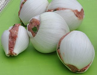 Onion Bombs are great idea for your next campfire meal. Contributed