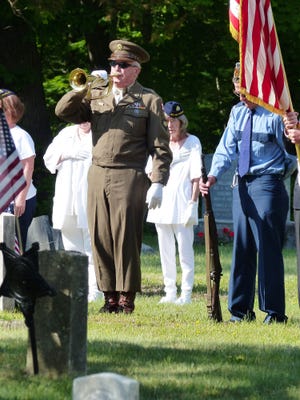 Memorial Day activities in Kensington included a parade, a salute to the fallen at the town cemetery and a family picnic on Monday at The Farm at Eastman's Corner. Courtesy photo by Steven Jones