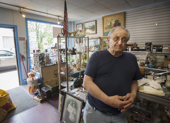 A Small Shoppe owner Marty Chirumbolo has put his Sewickley antiques store up for sale so he can spend more time with his grandchildren. He opened the business 17 years ago.