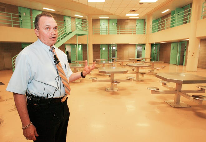 Sheriff John Wetsel is reaching out to the business community and others to try to build supportfor his plan, which inclues a new jail. The Oklahoman archives David McDaniel