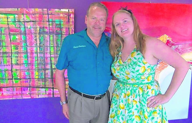 Brian Weissinger and daughter Marissa Lyons run Cabinet Solutions and Gallerie 17 on Sarasota's 17th Street.