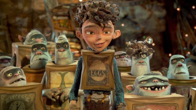 "The Boxtrolls" tells the tale of a boy raised by trash-collection trolls.