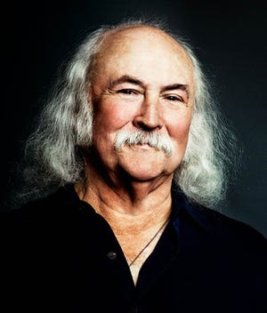 Rock legend David Crosby plays the Zeiterion Performing Arts Center July 6. COURTESY PHOTOS